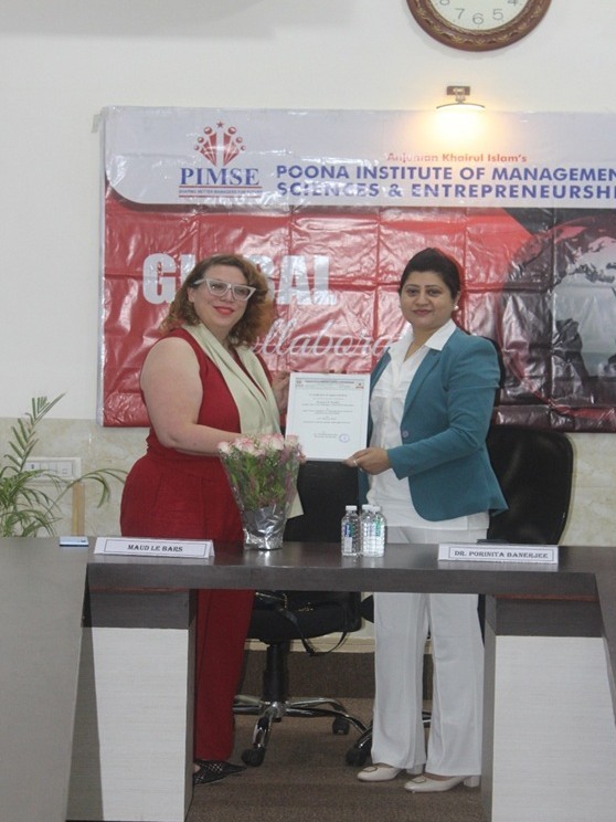 Visit of Ms. Maud Le Bars, South Asia Area Manager (France)