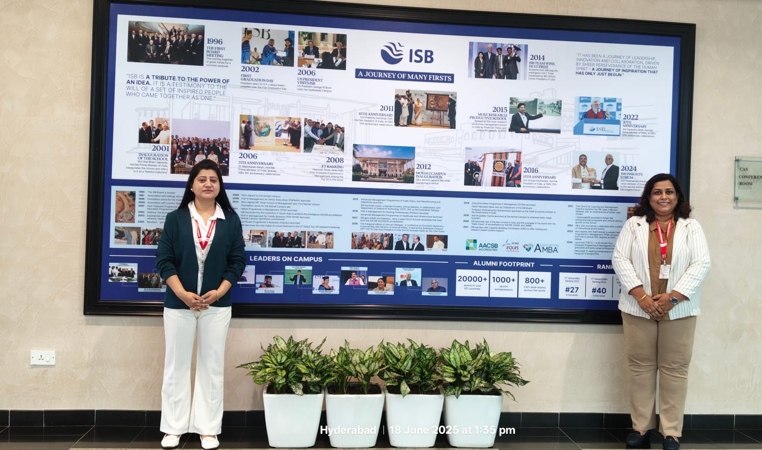 Academic Exposure Visit to the Indian School of Business (ISB), Hyderabad